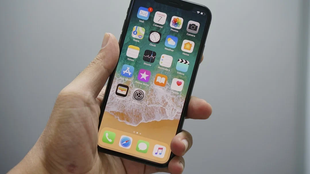 Iphone Home Screen Smartphone Design